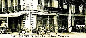 2710- Boufarik - Cafe glacier Leon Valienne2 - 1907